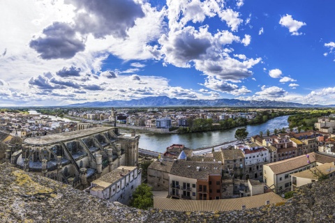 General view of Tortosa, Tarragona (Catalonia)