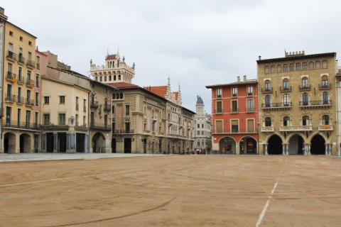 Plaza Mayor w Vic (prowincja Barcelona, Katalonia)