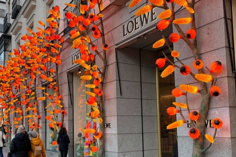 Rue Serrano à Madrid