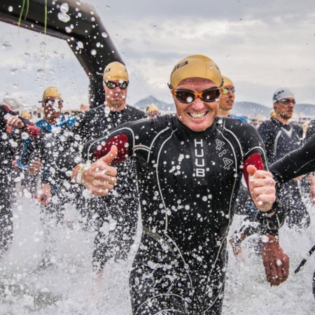 Triathlonwettbewerb auf Mallorca