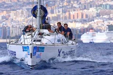 Competição de vela em Santa Cruz de Tenerife