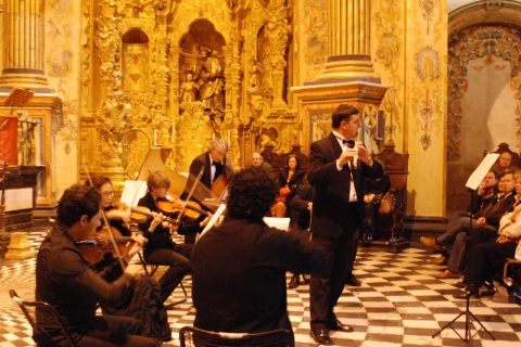 Vista de um dos concertos realizados na icônica Capela Sacra de El Salvador de Úbeda na XXV edição do Festival. 