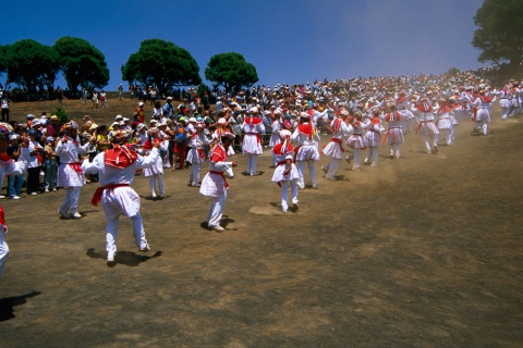 Discesa della Virgen de los Reyes. El Hierro (Isole Canarie)