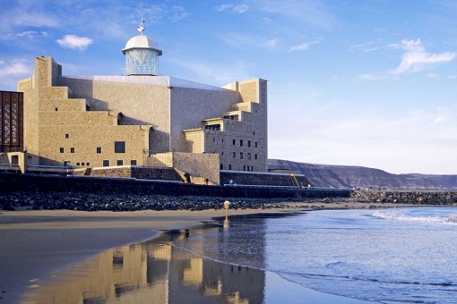 The Alfredo Kraus auditorium hosts the Canary Islands Music Festival in Las Palmas de Gran Canaria