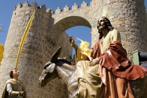 Procesión del Domingo de Ramos. Semana Santa de Ávila