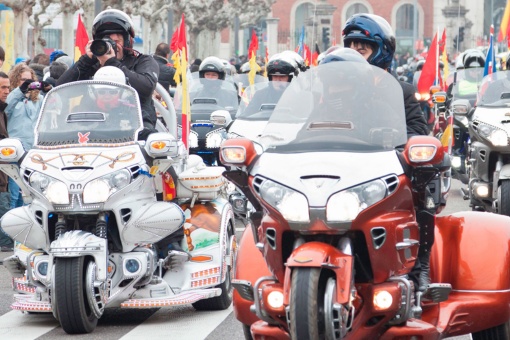 Pingüinos. Internationales Motorrad-Wintertreffen