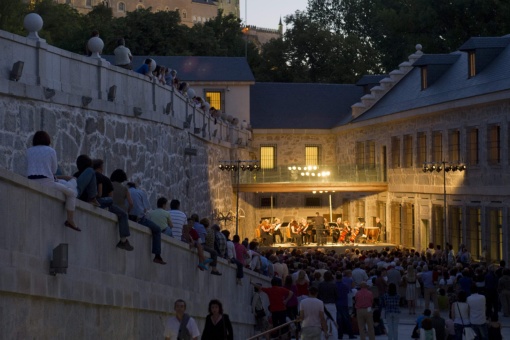 Concerto dell’American Chamber Orchesta presso la Casa de la Moneda durante una passata edizione del Festival di Musica di Segovia