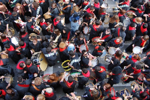 Drummers in the street