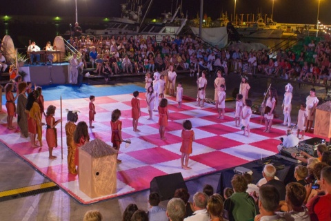 Ajedrez Viviente de Xàbia en Alicante, Comunidad Valenciana