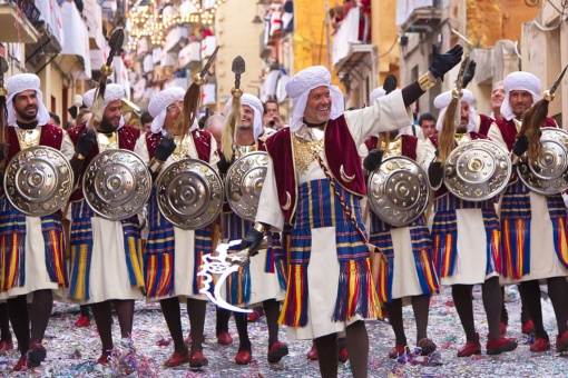 Moros y Cristianos en Alcoy