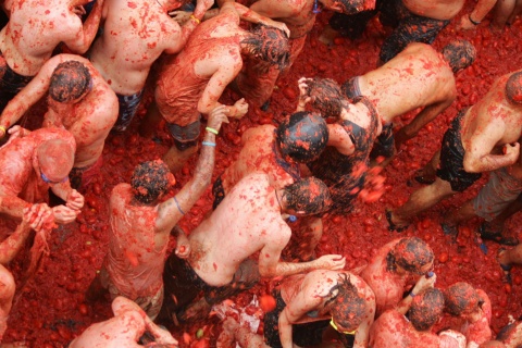 La Tomatina tomato festival