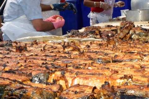 Feira do bonito de Burela