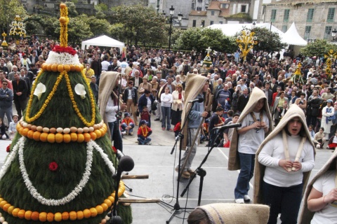 Festa dos Maios w Pontevedra