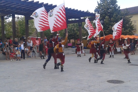 L’une des activités programmées dans le cadre de la foire médiévale de Buitrago de Lozoya. Madrid