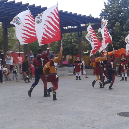 L’une des activités programmées dans le cadre de la foire médiévale de Buitrago de Lozoya. Madrid