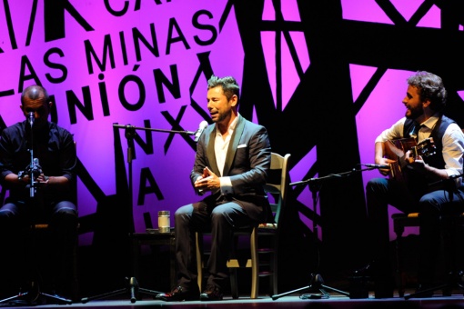 Miguel Poveda. Flamenco-Festival «Cante de las Minas»