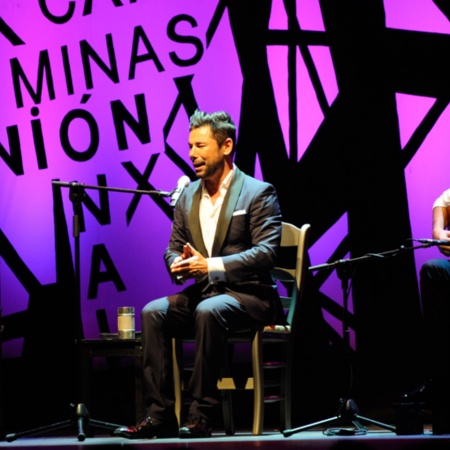 Miguel Poveda. Flamenco-Festival «Cante de las Minas»