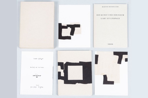 “Martin Heidegger: Die Kunst und der Raum” by Eduardo Chillida. Courtesy of the San Telmo Museum