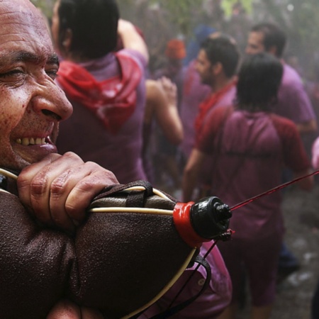 Batalla del Vino de Haro, en La Rioja