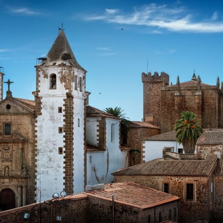 Veduta di Cáceres, Estremadura