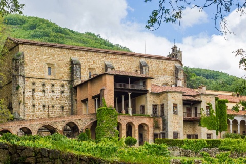 Cuacos de Yuste. Klasztor w Yuste. Cáceres