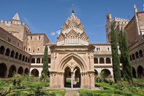 Jardins do Mosteiro Real de Nossa Senhora de Guadalupe