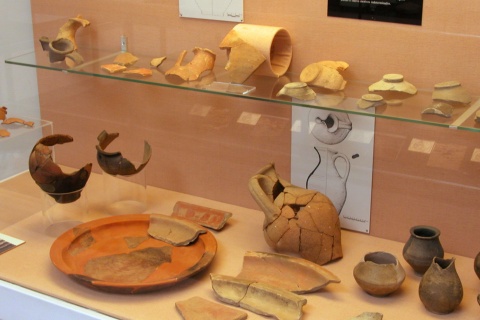 Sala Muzeum Archeologicznego w Castro de Viladonga