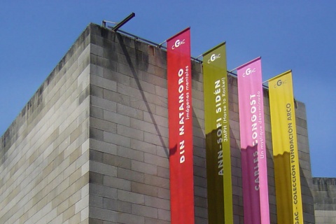 Esterno del Centro Galiziano di Arte Contemporanea, Santiago de Compostela