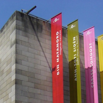 Exterior of the Galician Contemporary Art Centre, Santiago de Compostela