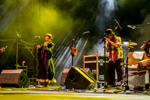 Performance at the International Festival of the Celtic World in Ortigueira