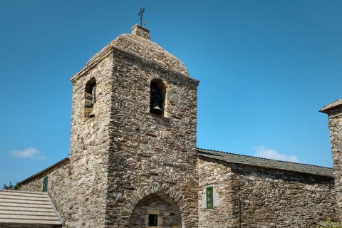 Church of Santa María A Real in O Cebreiro, Galicia