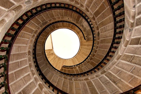 Escadaria do Museu do Povo Galego