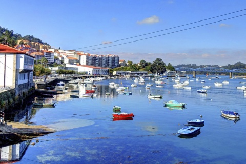 Pontedeume, en La Coruña (Galicia)