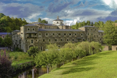 Monastère San Julián à Samos (province de Lugo, Galice)