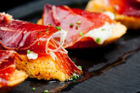 Tapa de jamón