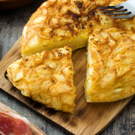 Tortilla i inne typowo hiszpańskie tapas