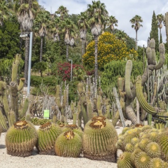 Jardines Costa i Llobera en Barcelona, Cataluña