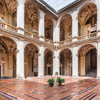 Giardini del Palazzo del marchese di Santa Cruz