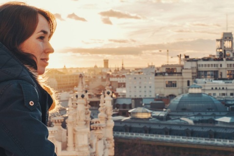 Vedute dalla terrazza dello spazio CentroCentro