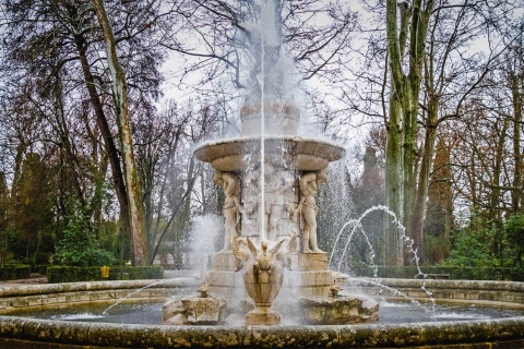 Grünanlage Jardines del Rey. Aranjuez