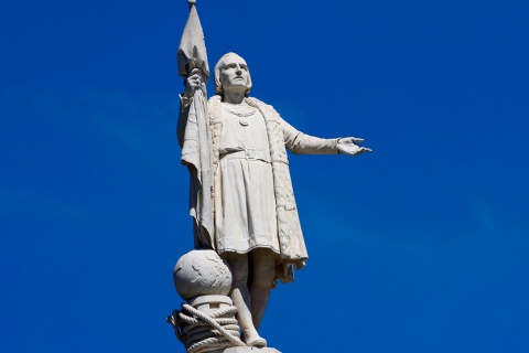 Monumento a Colombo. Plaza de Colón. Madrid