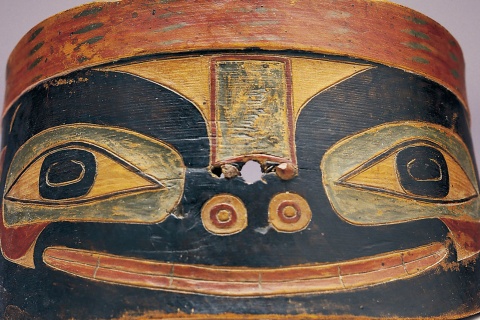 Barbote Tlingit. Museu da América