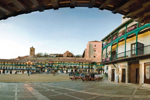 Plaza Mayor square in Chinchón