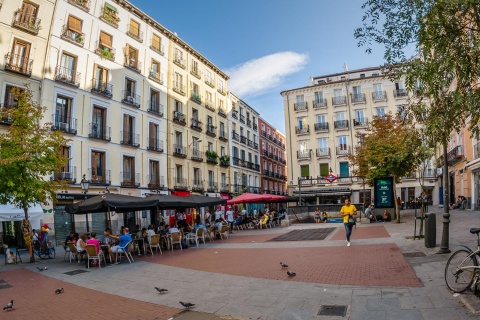 Praça de Chueca. Madri