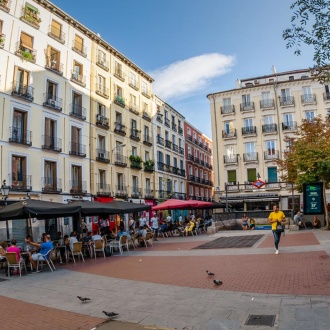 Praça de Chueca. Madri