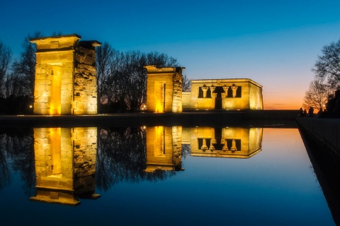 Templo de Debod no Parque do Oeste