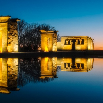 Świątynia Debod w Parku Oeste