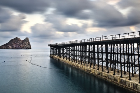 Hornillo Bridge in Águilas (Region of Murcia)