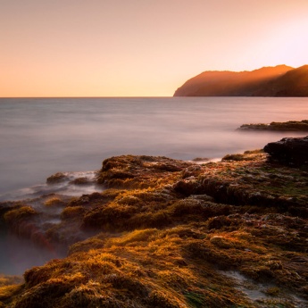 Spiaggia di Calblanque al tramonto, Murcia.