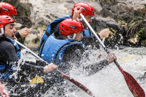 Rafting nel Centro Nautico Subbetico